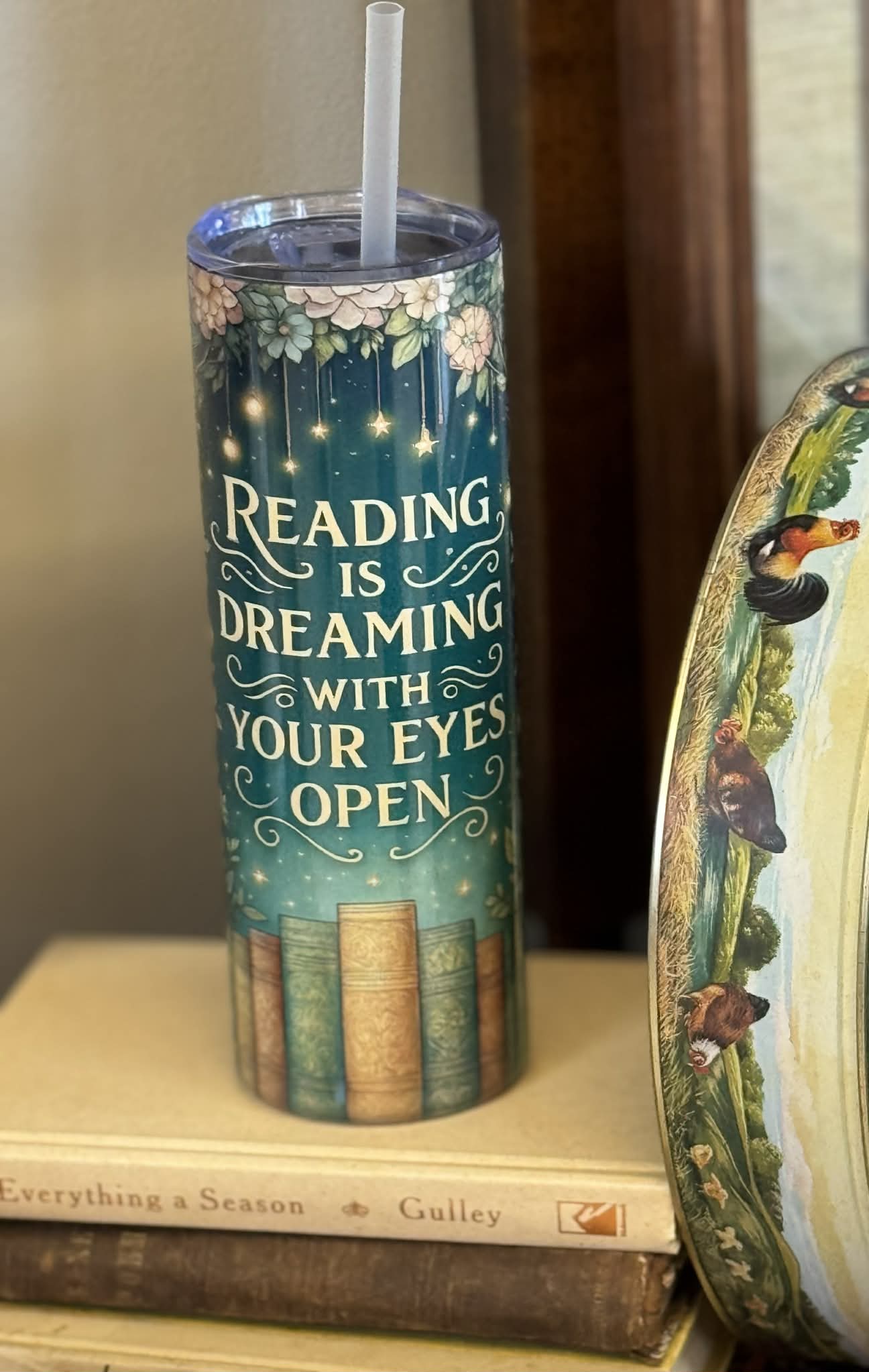 20oz Stainless Steel Book Tumbler