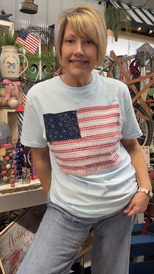 Short Sleeve Patriotic Shirt