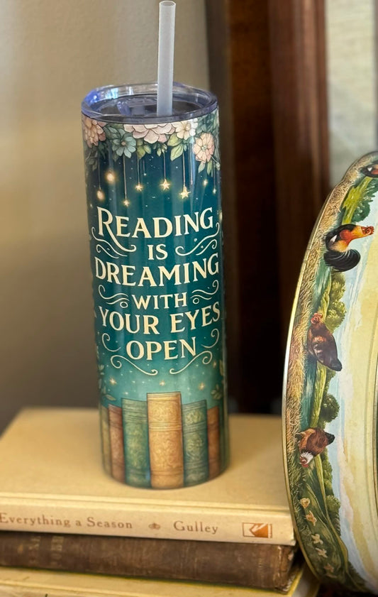 20oz Stainless Steel Book Tumbler